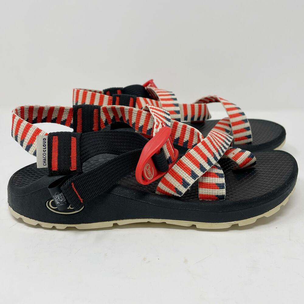 Chaco Sandals Z/Cloud 2 W5 Taper Grenadine Patriotic USA Red White Blue - Picture 6 of 10